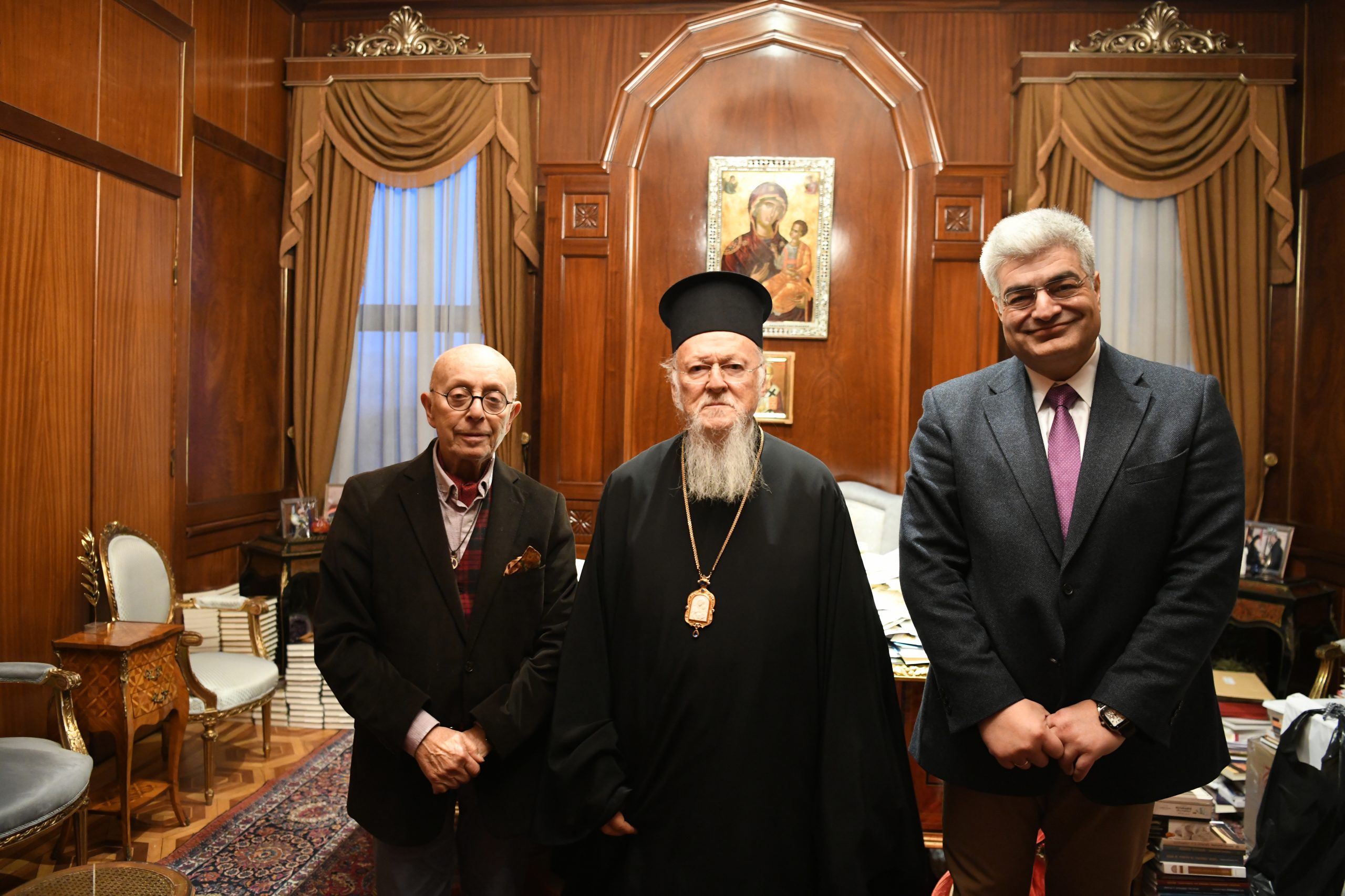Επίσκεψη στην Α. Θ. Παναγιότητα τον Οικουμενικό Πατριάρχη Κ.Κ. Βαρθολομαίο ,Φανάρι Δεκέμβριος 2018