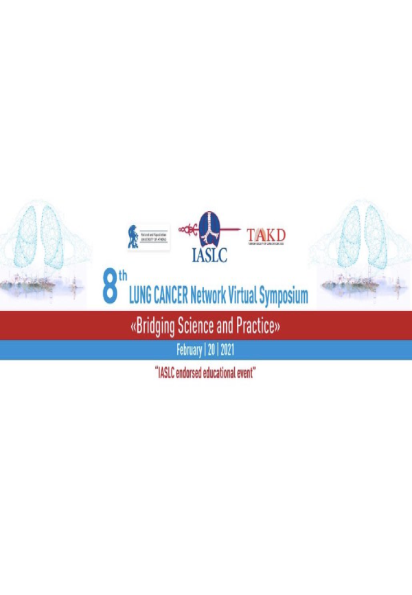 New Project 39 - 8th Lung Cancer Network Virtual Symposium «Bridging Science and Practice»