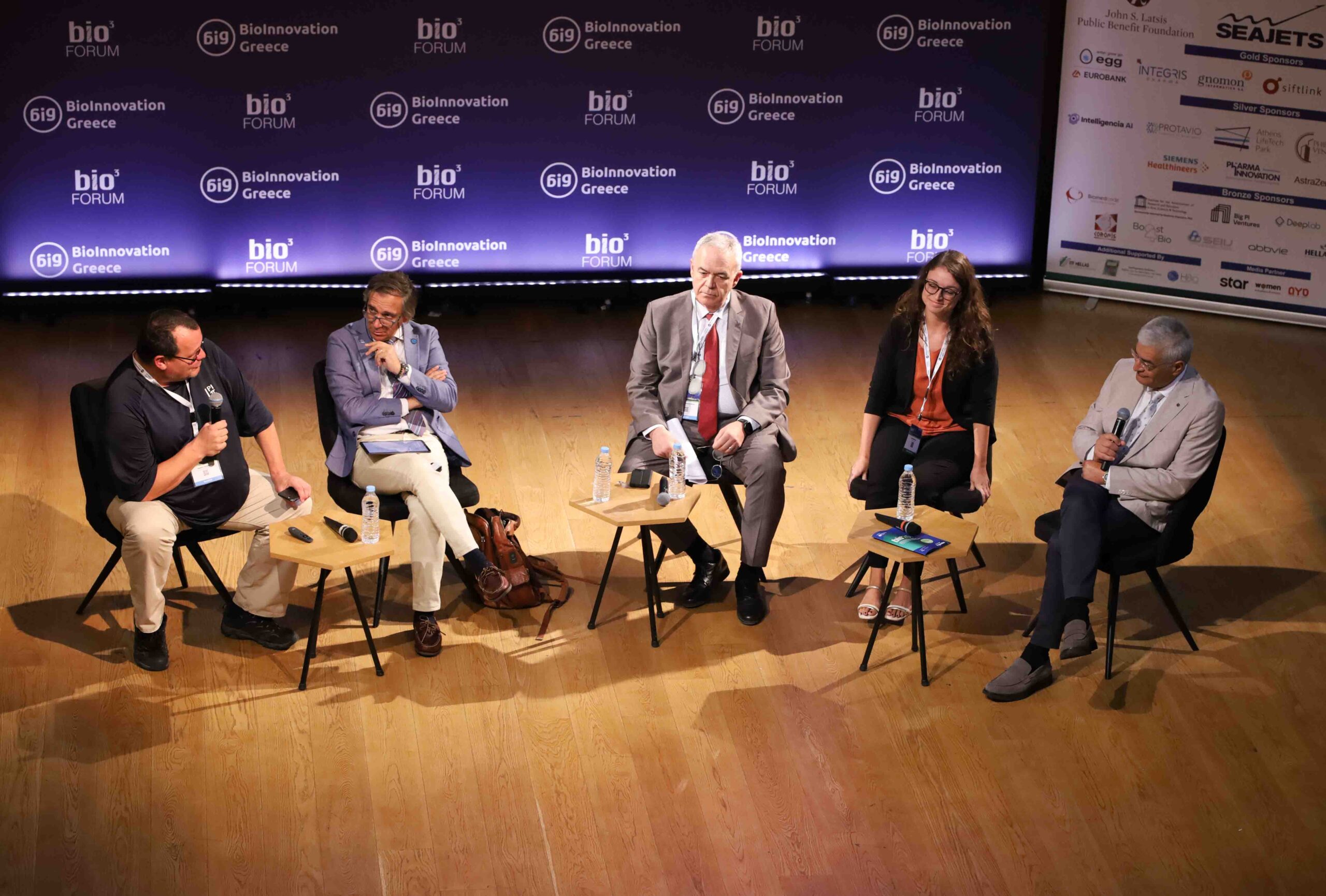 Bio3 Forum 2025 | Στρογγυλό Τραπέζι | Βιοτράπεζες και κλινικές μελέτες: Γεφυρώνοντας την έρευνα με τη φροντίδα του ασθενούς.